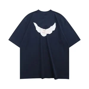 Kanye YEEZY GAP T-Shirt Dove Of Peace Season 6 Oversized Blue