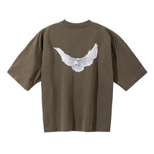 Yeezy Gap Engineered by Balenciaga Dove Half Sleeve T-Shirt Beige