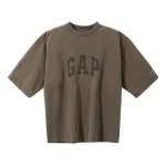 Yeezy Gap Engineered by Balenciaga Dove Half Sleeve T-Shirt Beige