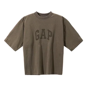 Yeezy Gap Engineered by Balenciaga Dove Half Sleeve T-Shirt Beige