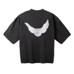 Yeezy Gap Engineered by Balenciaga Dove Half Sleeve T-Shirt Black