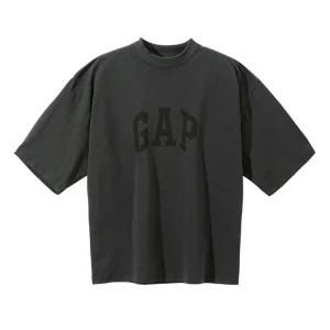 Yeezy Gap Engineered by Balenciaga Dove Half Sleeve T-Shirt Grey